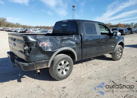 2012 Ford F150 Supercrew из США, поврежденный, VIN 1FTFW1ET0CKE05186